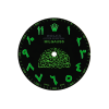 Black/Green Custom Design Dial Rolex Milgauss