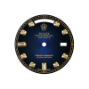 Custom Dial Dark Blue/ Diamond Hour Markers for Rolex Day-Date 36mm